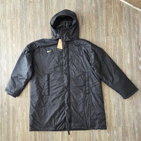 Nike Culture of Football Oversized Therma-FIT Soccer Parka Men's XL FZ0529-010 - Picture 1 of 7